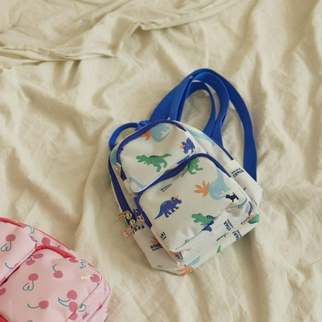 블루독 공룡투웨이백 힙색 백팩 BL