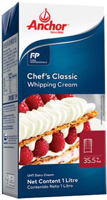 앵커 쉐프스 휘핑크림 동물성 생크림 아이스박스 무료 (사은품 증정)