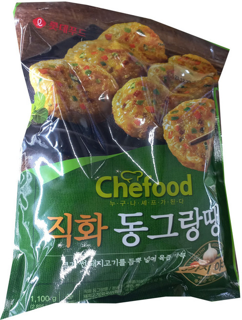 쉐푸드 직화동그랑땡1.1kg 아이스포장, 1개, 1.1kg