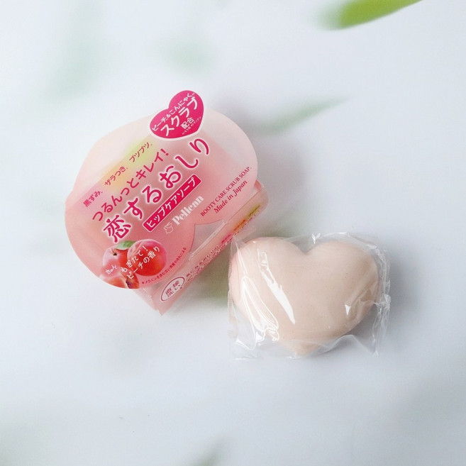 [갓성비 바디스크럽] 사랑에 빠진 엉덩이비누 / 정품판매자:후프코퍼레이션 / 코이스루오시리 / 인그로운헤어 바디스크럽, 80g, 1개, 2개입