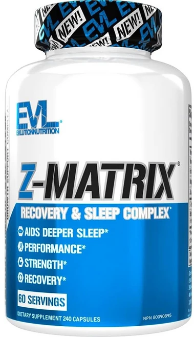 EVLUTIONNUTRITION Z-매트릭스 리커버리 & 슬립 컴플렉스 캡슐, 240정, 1개 - 쿠팡