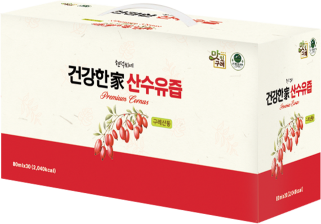 지리산을팜 구례 산수유즙 진액, 30개, 80ml