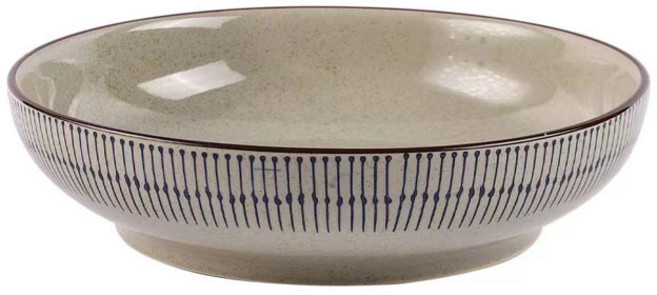 BLOWFISH FUGU 국그릇 라지 가정용 국그릇 샐러드볼, 30CM, 1개