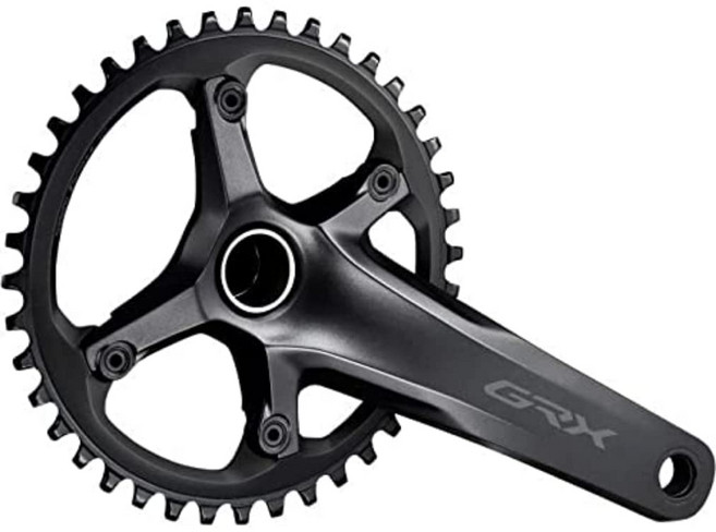 SHIMANO (시마노) GRX 크랭크 세트 FC-RX600-1 40T 11 단용 175mm (EFCRX600111EXB0)