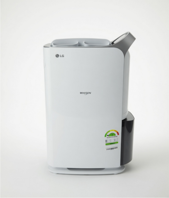 LG 휘센 제습기 20L 실버 듀얼인버터제습기 자동건조, DQ205PSVA