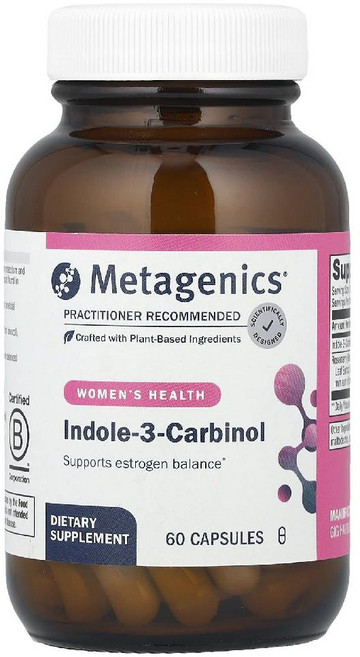 메타제닉스 인돌3 카르비놀 Indole3 Carninol 캡슐 60정 로즈메리잎추출물 함유, 1개