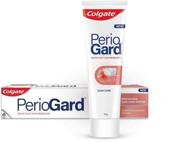 Colgate PerioGard Toothpaste Specialized Gum Care System Fights Gum Problems, 1개, 90g