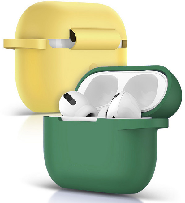 구디푸디 에어팟 프로 케이스 키링, 그린