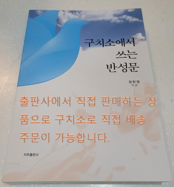 구치소에서 쓰는 반성문
