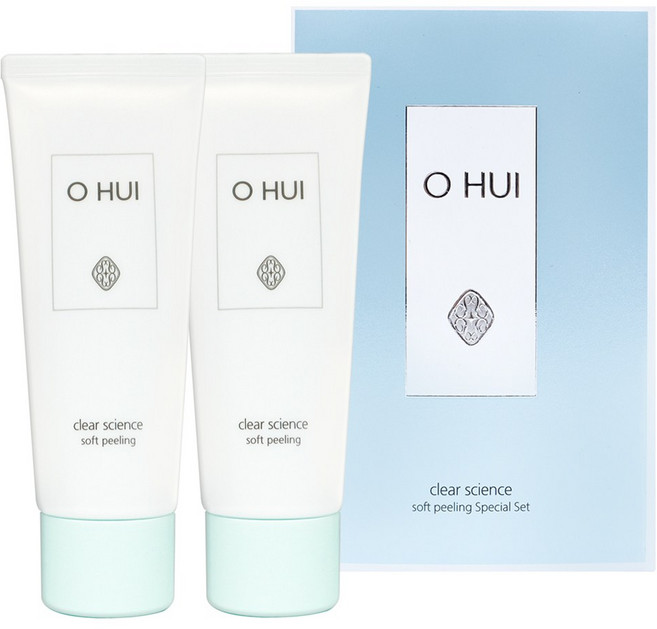 오휘 클리어 사이언스 소프트 필링 더블 기획 세트 (25Y), 1세트, 100ml