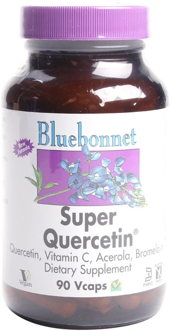 블루보넷 슈퍼 퀘르세틴 브이캡 비건, 90정, 1개 - 쿠팡