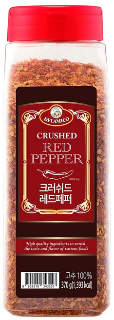 크러쉬드 레드페퍼 370G, 1개