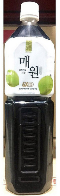 매실농축액 (매원 1.5L) 음료엑기스/액상음료베이스/매실음료/농축액/음료원액, 1개, 1.5L