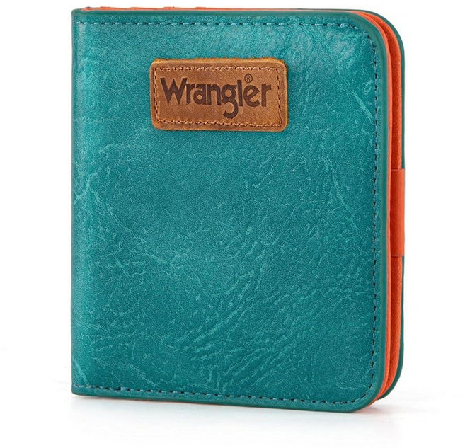 Montana West X Wrangler 지갑 여성용 스몰 Rfid 안감과 동전 핑크 미니멀리스트