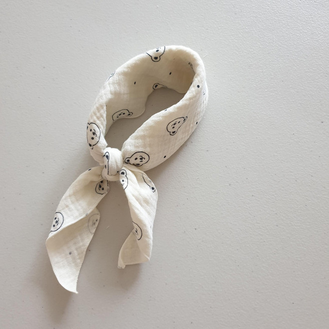 스카프 스카프빕 목수건 아기 유아 아동 키즈 여아 남아 어린이 면100% 국산 고급원단 요루 거즈