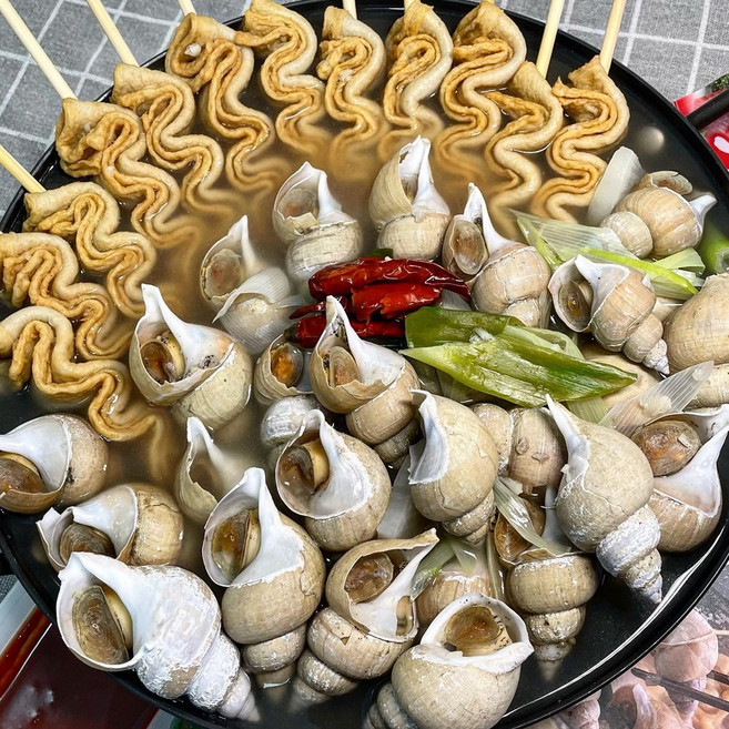 테오푸드 꼬치어묵 오뎅뱅이탕 백골뱅이탕 밀키트 백고동 통골뱅이, 1개, 840g