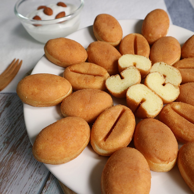 커피콩빵 플레인맛 450g 어린이간식 식사대용 카페 디저트, 8개