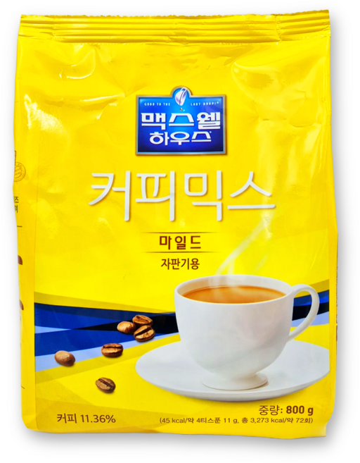 맥스웰 마일드 커피믹스 800g x 5개 /자판기믹스 동서, 1개입