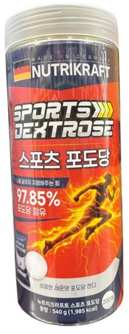 뉴트리크라프트 스포츠 포도당, 540g, 1개