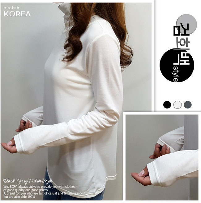 검회백스타일 여성용 국내제작 포근한 겨울 이너 기모 폴라 티셔츠 터틀넥 보온성 최강 따뜻한 실내 카페 모임 데일리 포인트 부드러운 원단 마실룩
