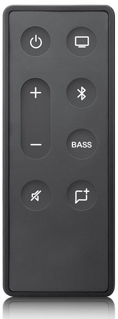 Bose TV 스피커/Bose Solo 사운드바 시리즈 II용 교체용 리모컨, for new bose