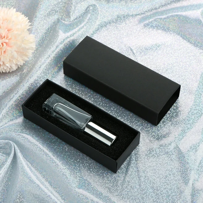 20 5ml 향수 스프레이 병 빈 유리 분무기 여행 샘플 상자로 리필 가능, 01 5ml, 02 Grey Bla box