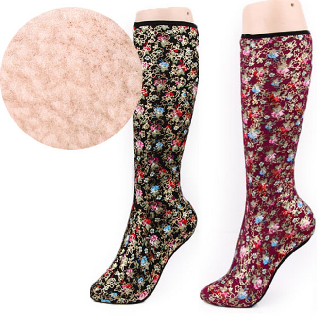 오렌지라임 [무료배송]요술버선-장목2족#기모덧신