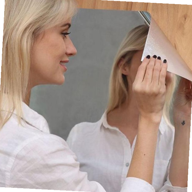 아이방거울 벽 부착 거울 아크릴 인테리어 안전 욕실 깨지지않는 필라테스 옷가게 운동방 피팅룸 사무실 시트지