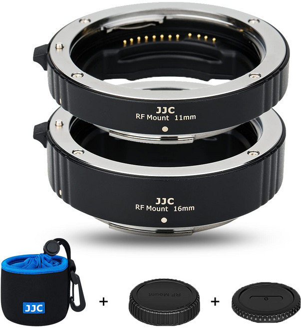JJC rf Canon EOS R100 R8 R50 R6II R7 R10 R5C R3 R5 R6 R RP Ra 11mm+16mm 캐논 용 클로즈업 링