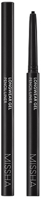 미샤 롱웨어 젤 펜슬 라이너 0.14g, 티탄 블랙, 1개