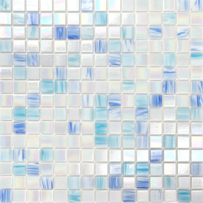 비사자 모자이크타일 20mm 브릴리언트블루 B137 1장, 블루, 1개