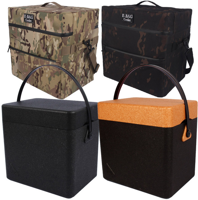 이백쿨러 초경량 아이스박스 20L, 이백케이스(카키)