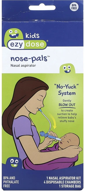 Ezy Dose 어린이용 Nos-Pal 비강 아스피레이터 6종 키트, EzyDose어린이용NosPal비강아스피레이터6종키트, 1개 - 쿠팡