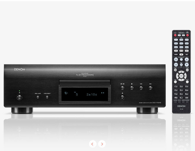 (DENON) DCD-1700NE CD플레이어(블랙), 단품, 단품
