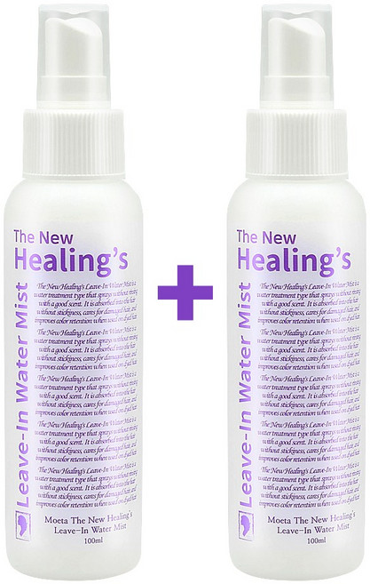 모에타 더 뉴 힐링스 리브인 워터 미스트 100ml 2개