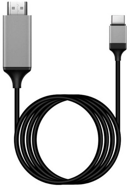 波波 機械師 Type-C轉HDMI 2米傳輸線 手機平板連接電視螢幕 支援高畫質影像傳輸, 1個, 4K 30Hz