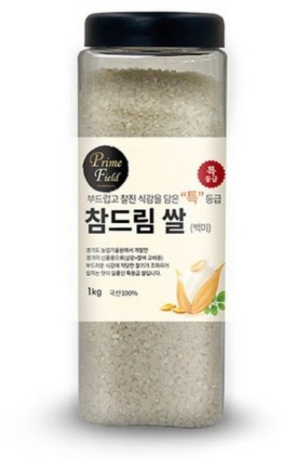 Prime Field 경기 참드림 백미 특등급, 1kg, 1개