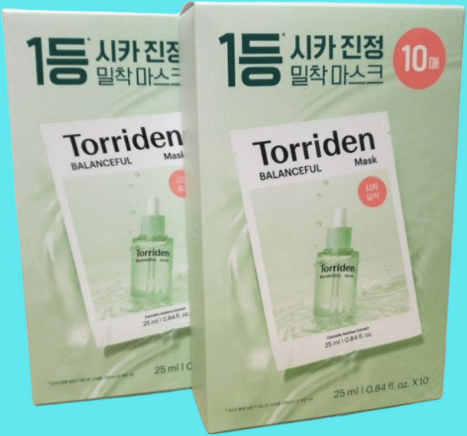 토리든 밸런스풀 안심 시카 진정 마스크, 10개입, 2개