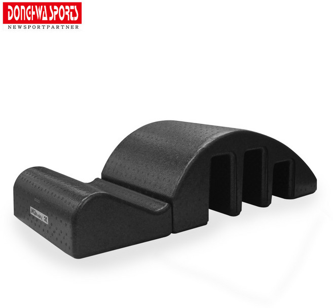 스파인 코렉터 홈 필라테스기구 스트레칭운동 허리운동 엠디버디 MD-1489, 1개, black