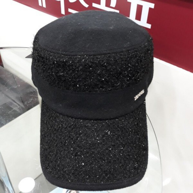 데니스골프 여성 간절기 니트배색 군모_JJ, 1개, WH