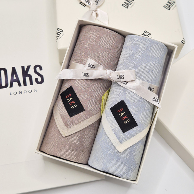 [백화점정품] 닥스 손수건 선물 세트 순면 100%