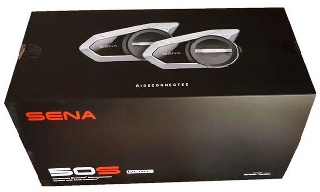 세나 sena 50s 오토바이 헬멧 클램프킷 블루투스 방수, E. 50S하만카돈더블팩
