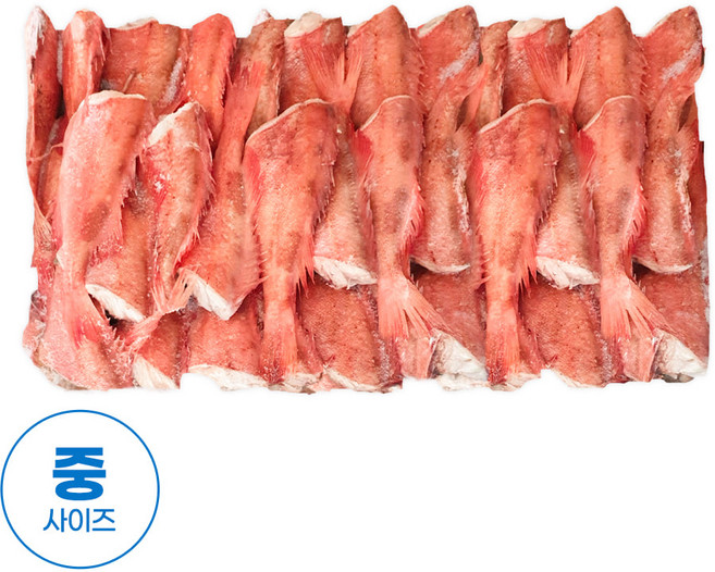 업소용 대용량 손질적어 중 80100 볼락 12.5kg 열기 장문볼락, 1, 단품