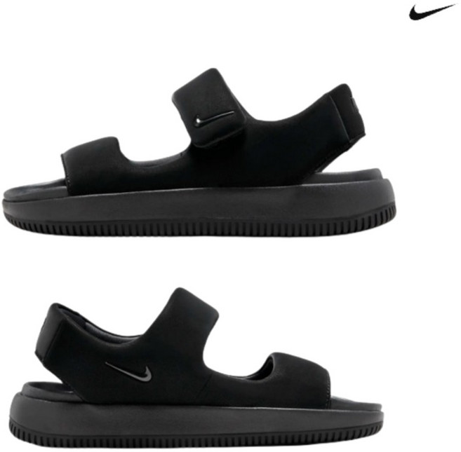 (국내매장판) 나이키 여성 블랙 샌들