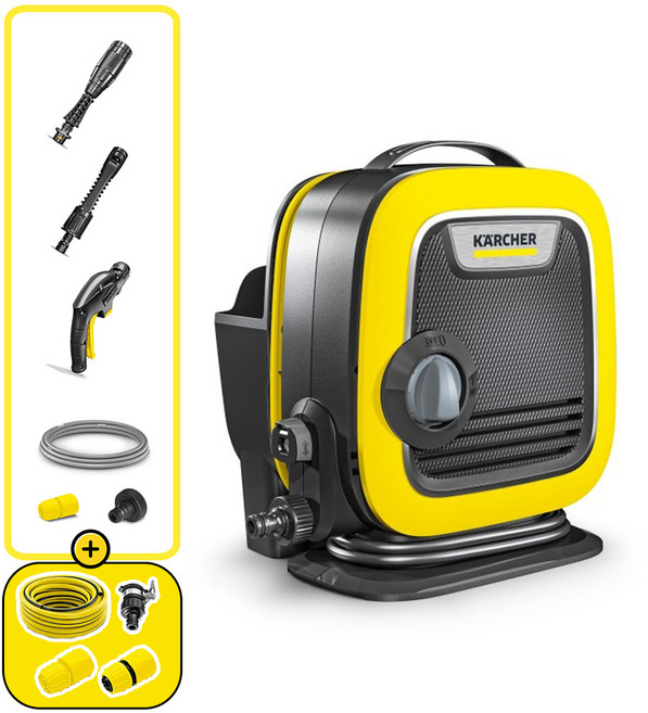 카처 가정용 고압세척기 K MINI & 10M 수도호스 SET