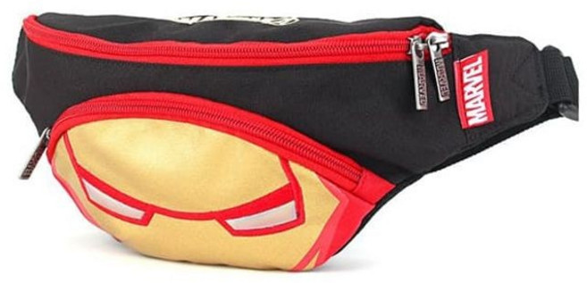 아이언맨 키즈 힙색 키즈 백 핸드폰 가방 보조 가방