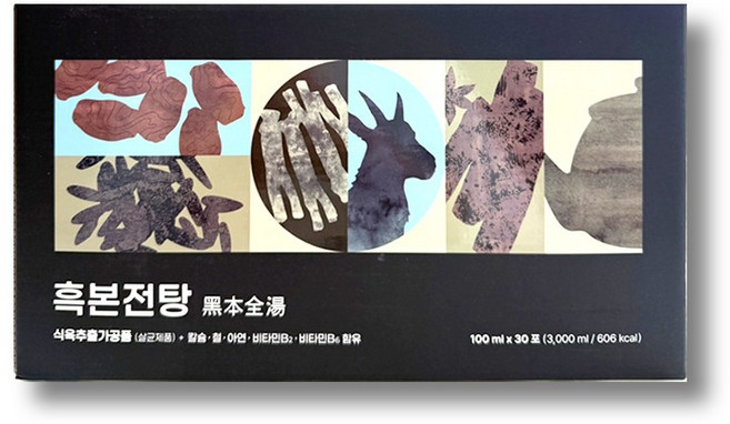 흑보목 흑염소진액 흑삼전탕 흑본전탕, 1박스, 3L