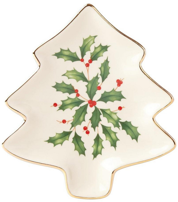 Lenox 홀리데이 트리 셰이프 파티 플레이트, Trivet