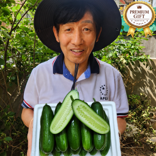 [상위1%] 산지 직송 아삭한 스낵 꼬마 미니오이, 1박스, 4KG