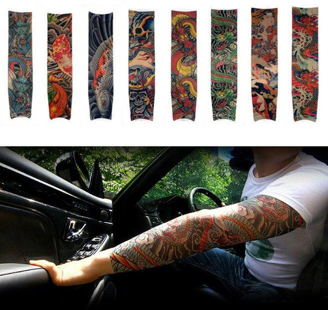 오리지널 문신토시 슬리브토시 타투 패션 팔토시 쿨토시 운전토시